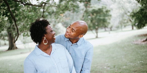 old happy couple with a tax-free retirement account